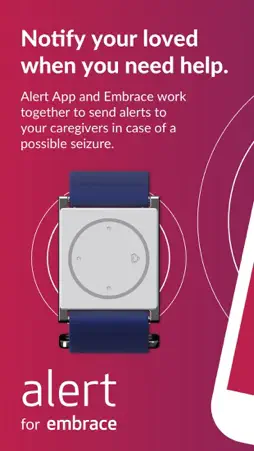 Alert for Embrace watch screenshot 1