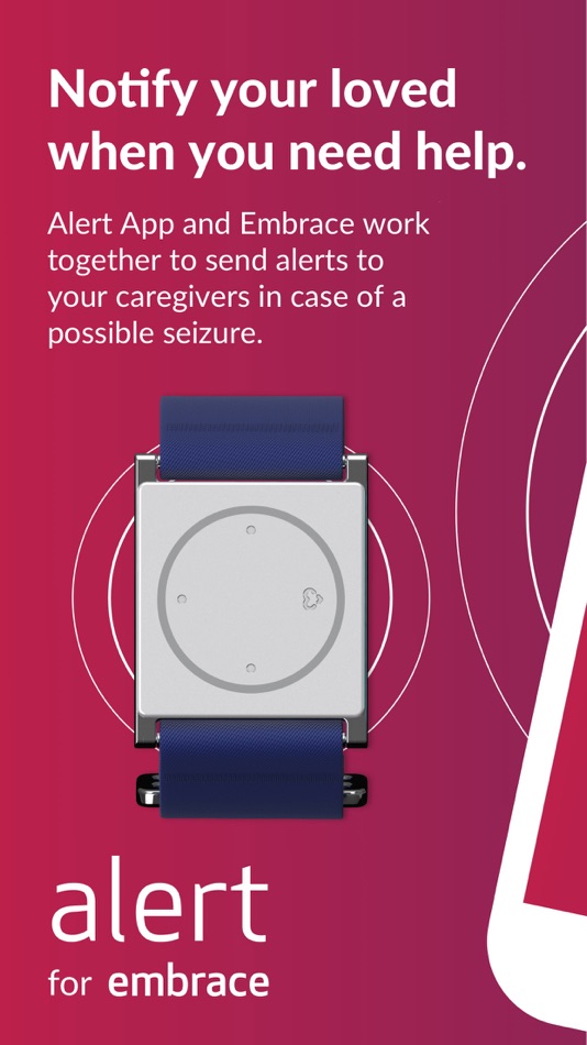 Alert for Embrace watch - 4.3.5 - (iOS)