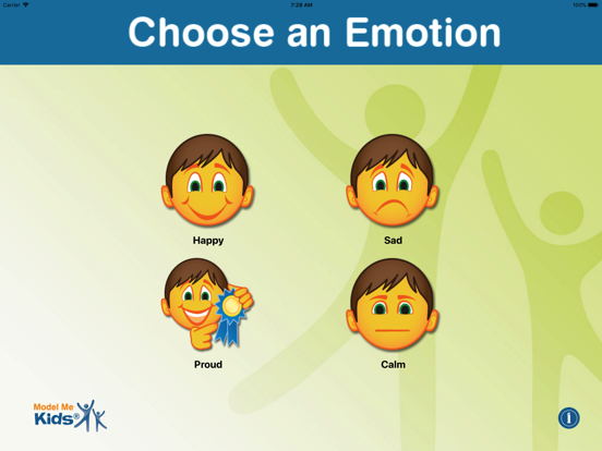 Autism Emotion iPad app afbeelding 2