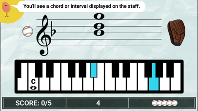 Note Reading - Baseball screenshot 2