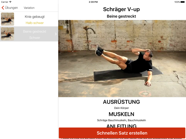 ‎Bodyweight Training von Mark L Screenshot