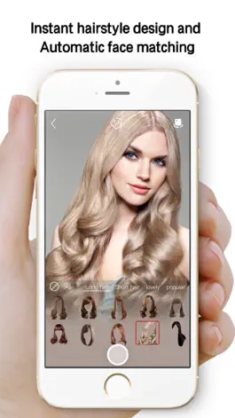 Game screenshot Instant HairStyles Camera apk