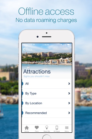 RHODES by GREEKGUIDE.COM offline travel guide screenshot 4