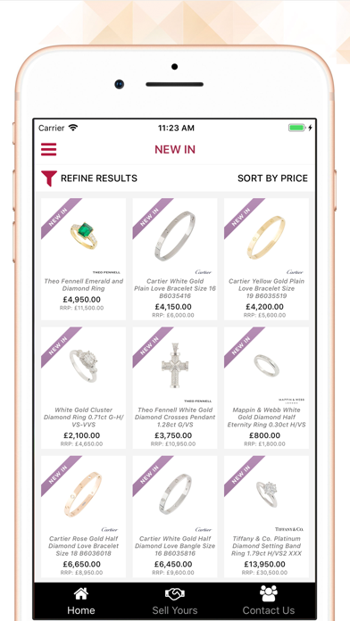 Rich Diamonds iPhone screenshot 4 - Lifestyle app