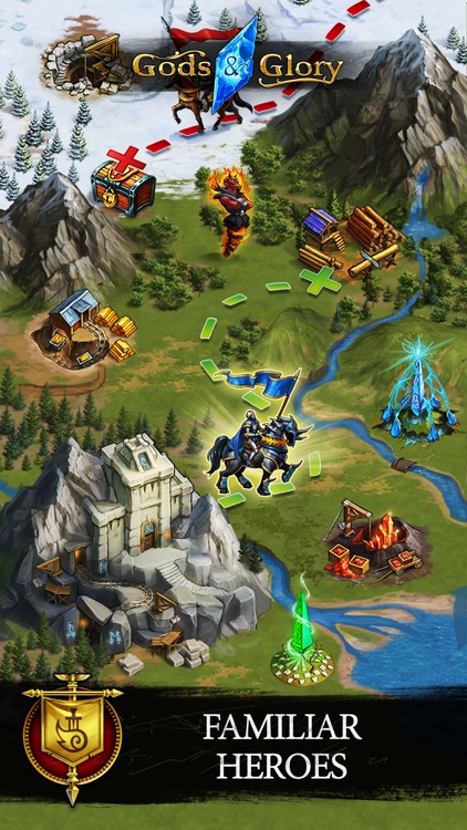 Gods and Glory: Throne wars screenshot-0