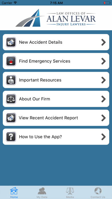 Alan LeVar Accident Help App screenshot 2