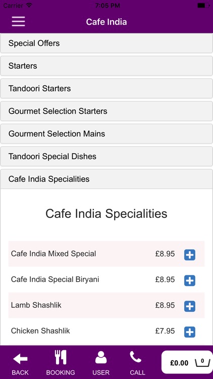 Cafe India