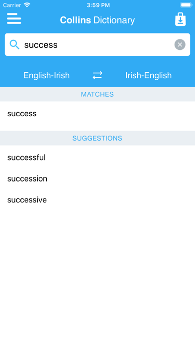 Collins Irish Dictionaryのおすすめ画像5