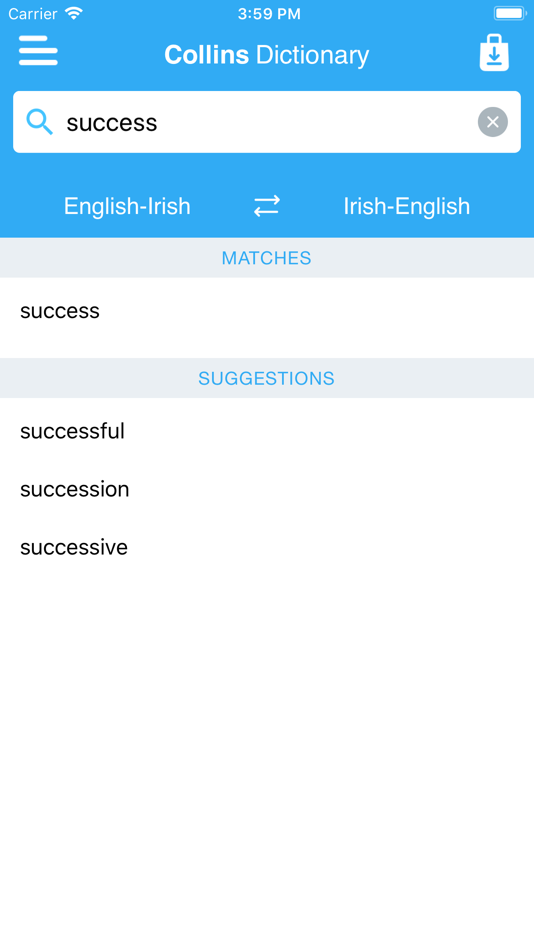 #5. Collins Irish Dictionary (iOS) 게시자: MobiSystems, Inc.