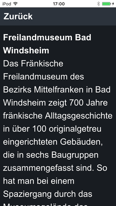 How to cancel & delete Fränkisches Freilandmuseum FFM from iphone & ipad 2