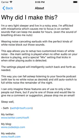 Game screenshot Misophonia Sleep Kit hack