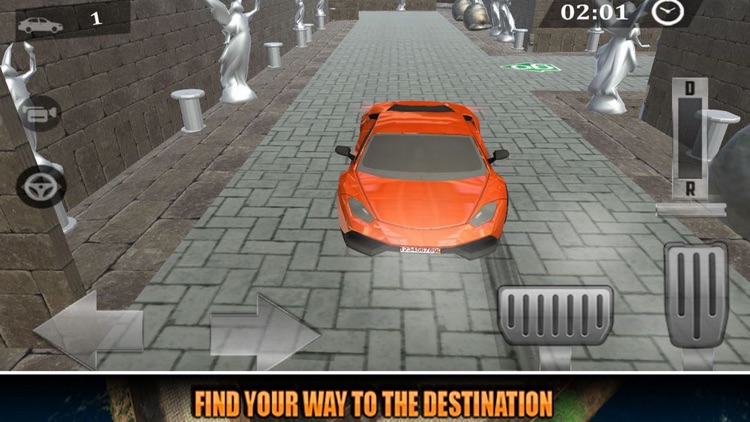 Maze Escape Car Adventure