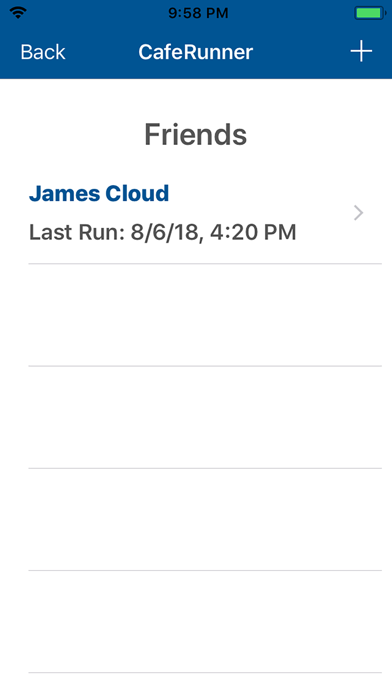 CafeRunner Personal screenshot 4
