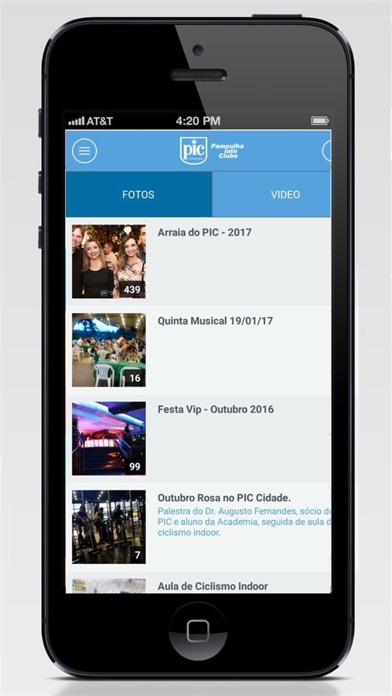 PIC Clube screenshot 2