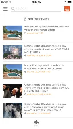 CoastApp screenshot 2