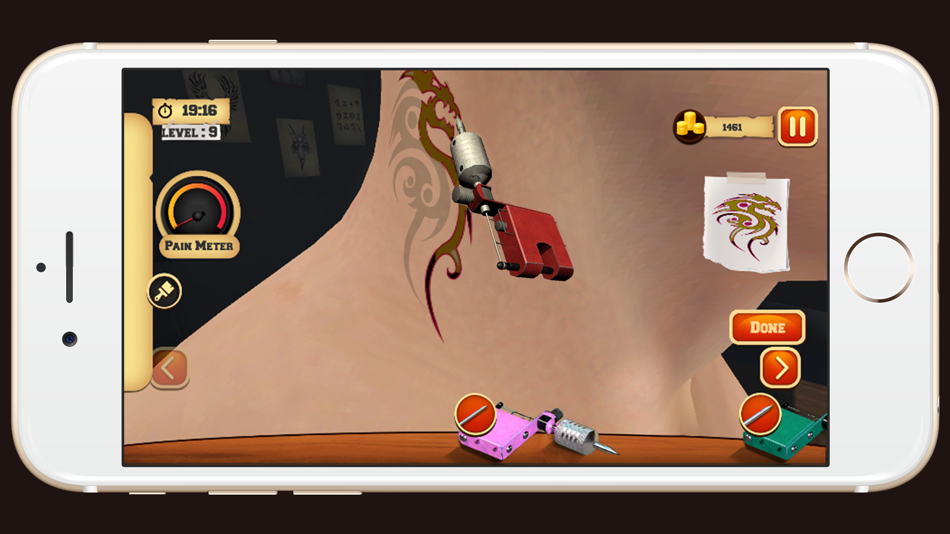 #7. Tattoo Studio Simulator 3D (iOS) 由: Stefano Frassi