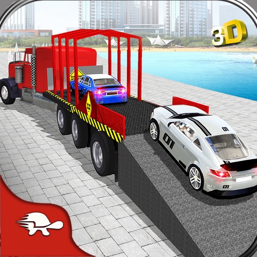 Car Transporter Trailer Truck icon