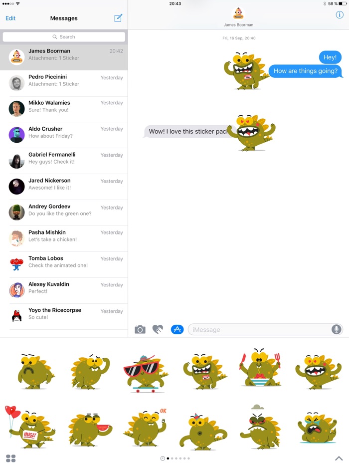 Lil’ Destroyer Sticker Keyboard