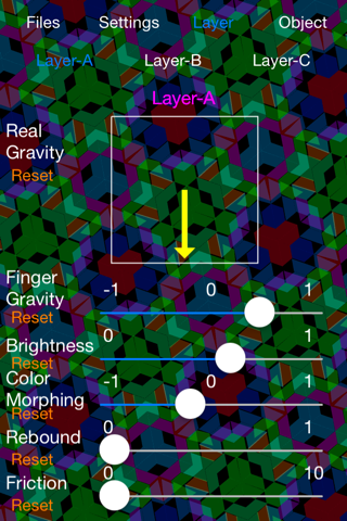 Kaleidoscope geometric Art for iPhone screenshot 4