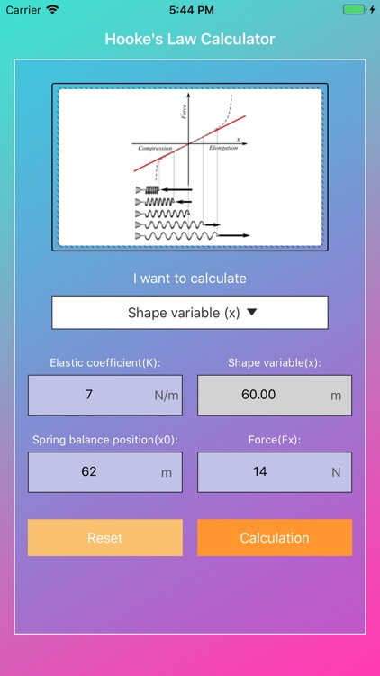 Hooke's Law Calculator screenshot-3