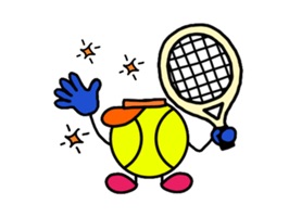 TennisMoji - Tennis Emoji Sticker