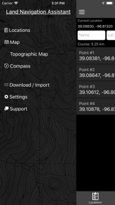 Land Nav Assistant screenshot