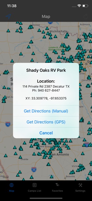 Texas – Camping & RV spots(圖3)-速報App
