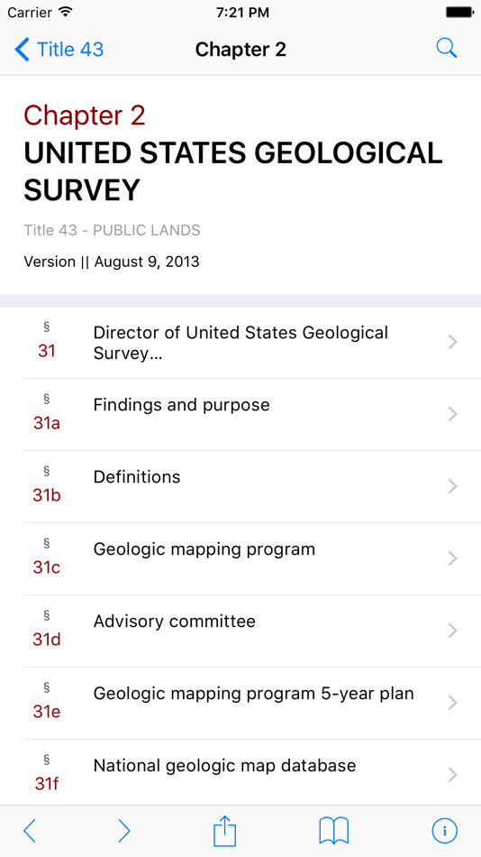 #2. 43 USC - Public Lands (LawStack Series) (iOS) 由: Tekk Innovations LLC