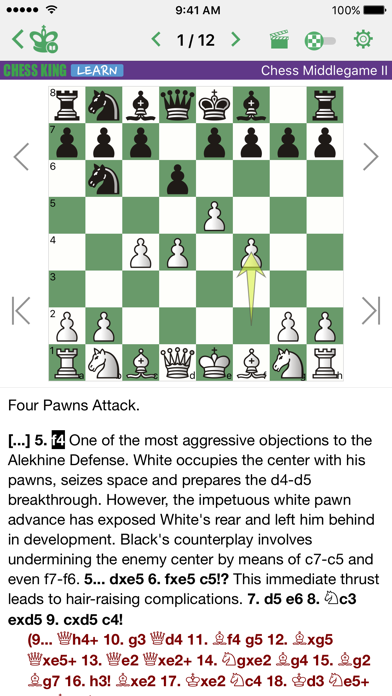 Screenshot #2 pour Chess Middlegame II