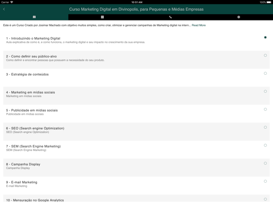 Screenshot #6 pour Cursos Online