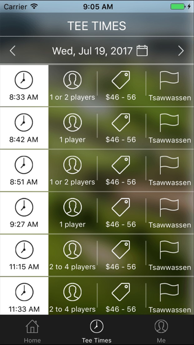 Screenshot #3 pour Tsawwassen Springs Tee Times