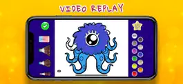 Game screenshot Coloring Your Monsters apk