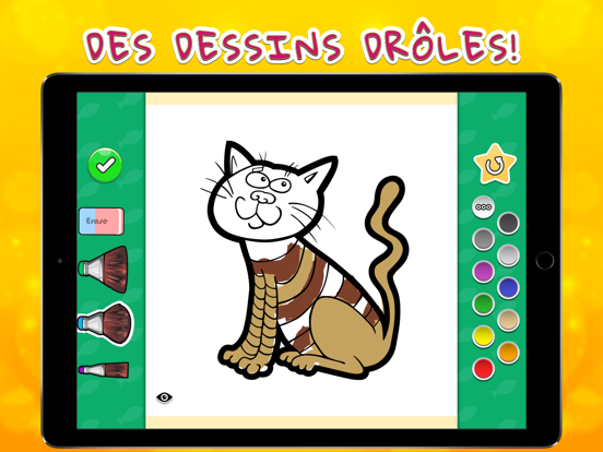 Screenshot #4 pour Livre de coloriage - Chats