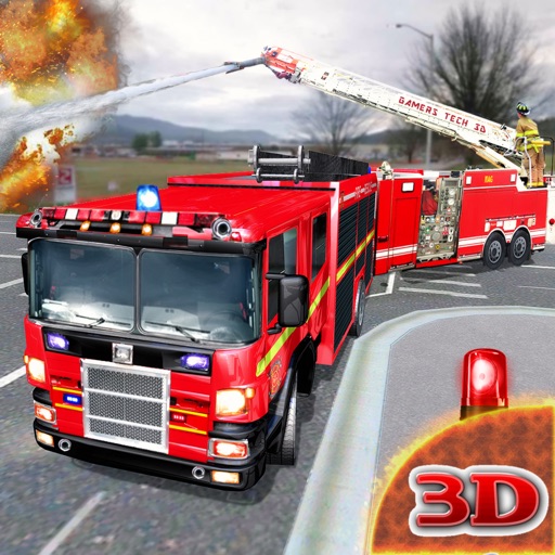 Fire Truck Driving Mission Icon