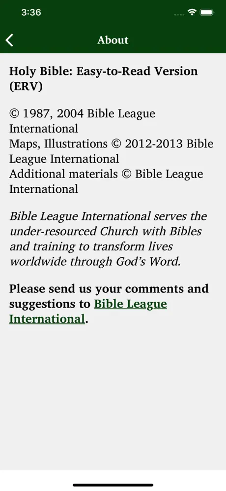 ERV Bible
