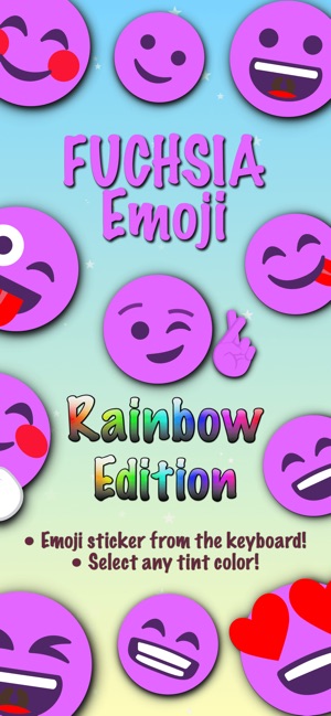 洋紅色表情 • Stickers(圖1)-速報App