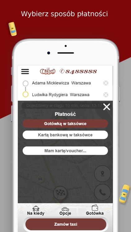CITY TAXI Warszawa 22 848 8888