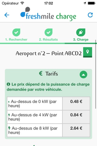 Freshmile – Charge points screenshot 3