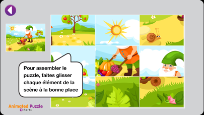 Screenshot #3 pour Animated Puzzle 3