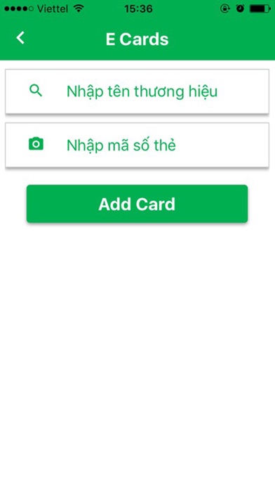 E Cards - Quản lý thẻ screenshot 3
