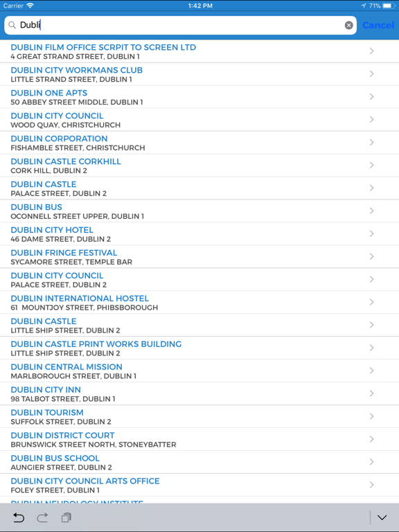 Screenshot #6 pour Dalkey Taxis