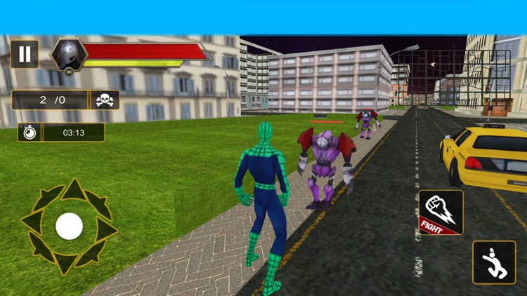 Superhero Vs Robot Fight screenshot-3