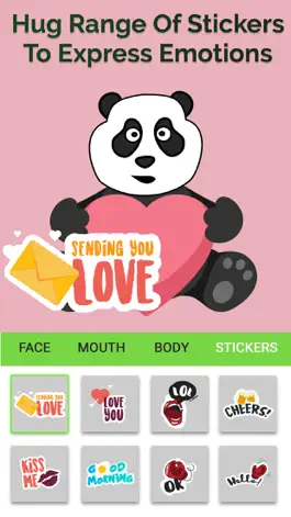 Game screenshot Panda Emoji : Make Panda Stickers & Moji apk