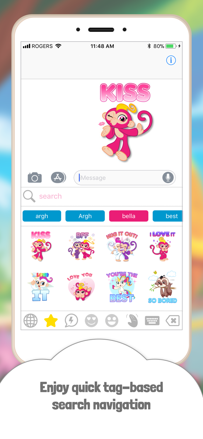 Fingerlings Emoji Stickers