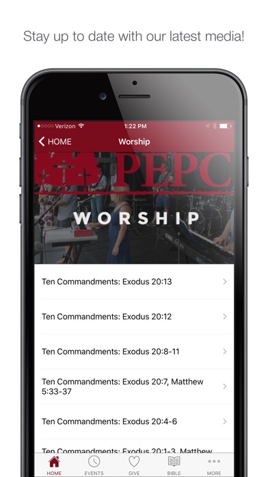 Parker Evangelical Presbyterian Church Parker CO screenshot 2