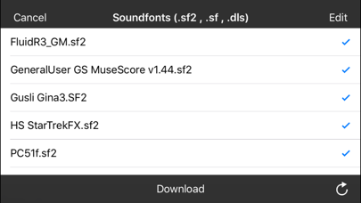 Screenshot #3 pour midi Keyboard