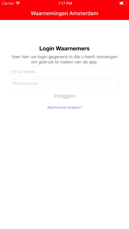 Waarnemingen Amsterdam