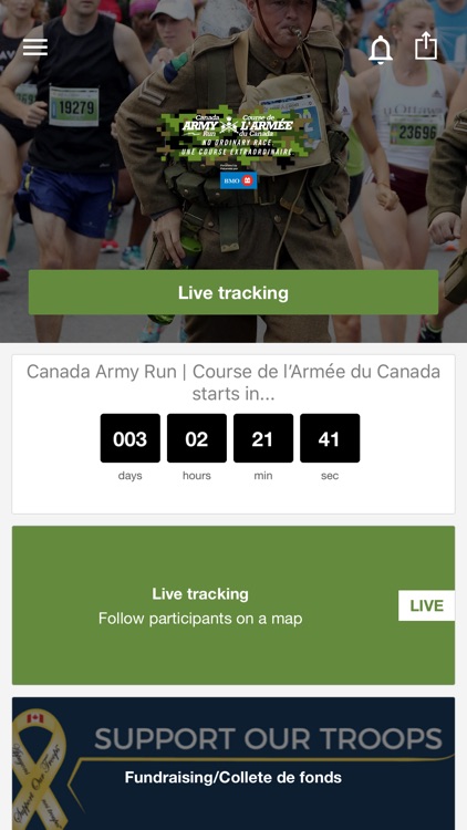 Army Run/Course de l'Armée