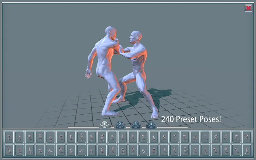 Скриншот ArtPose Pro на iPhone 5
