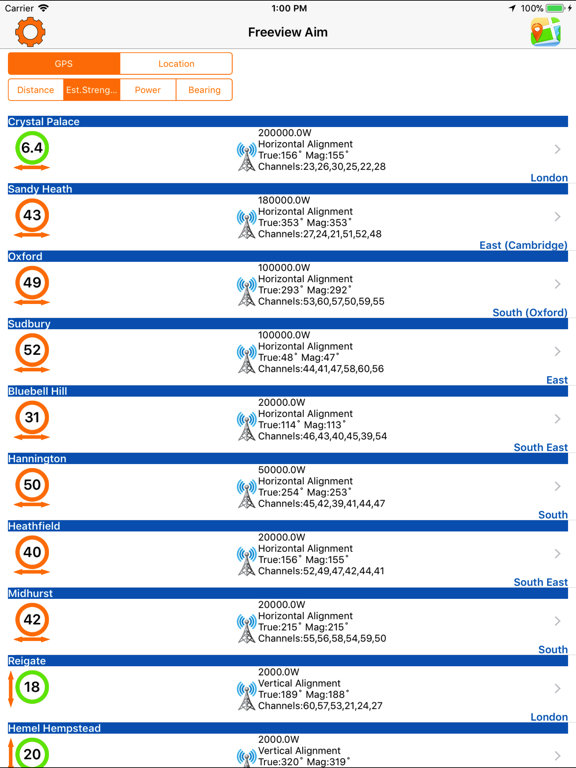 Screenshot #4 pour Freeview Aim Antenna